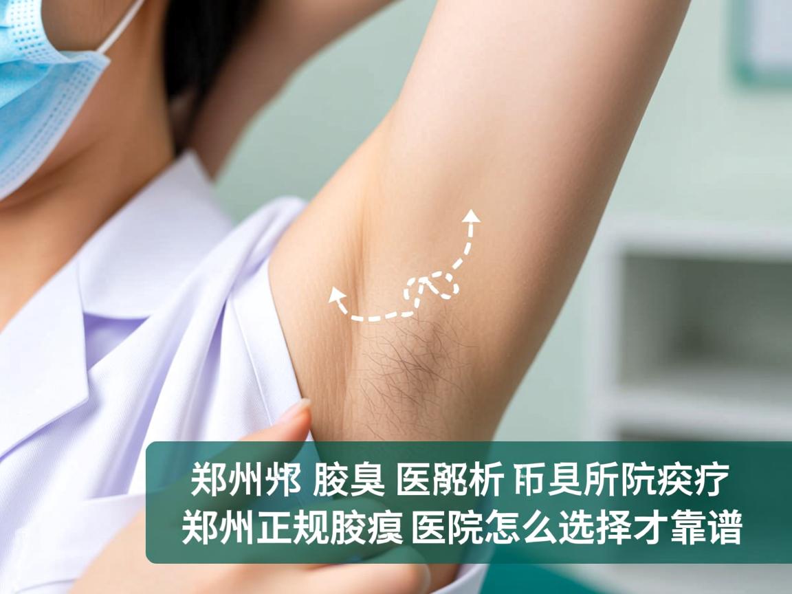 郑州腋臭医院解析，郑州正规腋臭医院怎么选择才靠谱