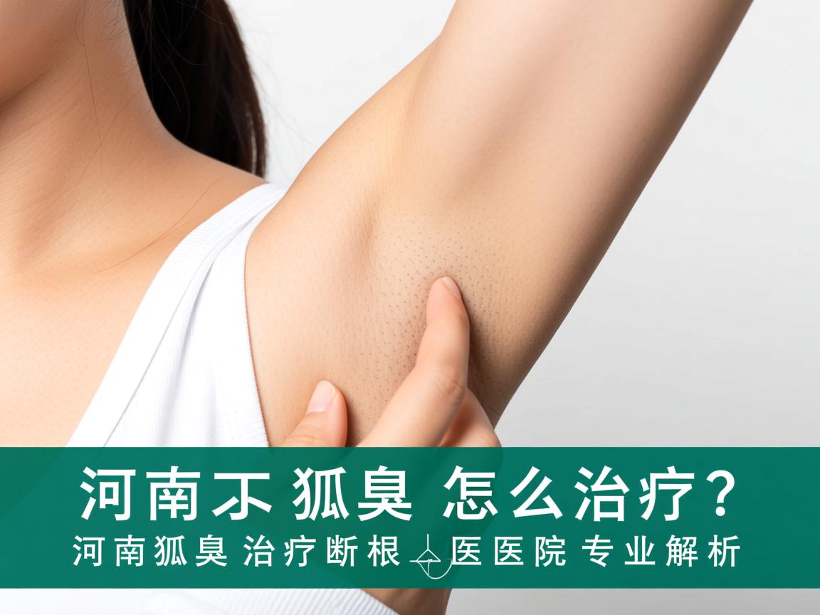 河南狐臭怎么治疗？河南狐臭治疗断根医院专业解析
