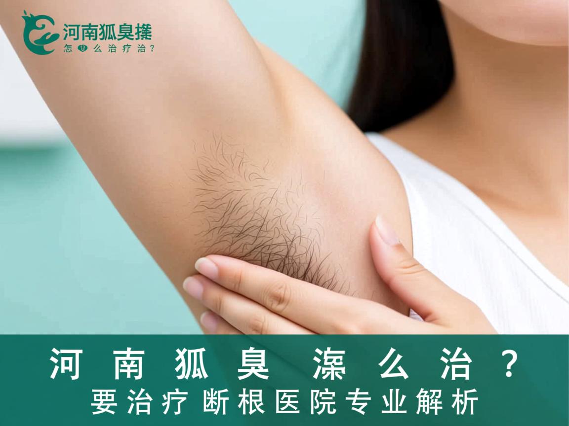 河南狐臭怎么治疗？河南狐臭治疗断根医院专业解析