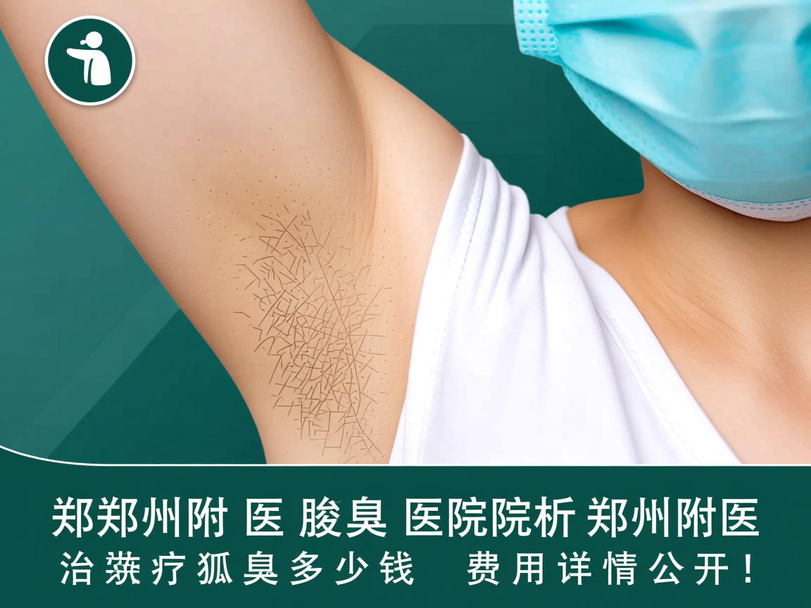 郑州附医腋臭医院解析，郑州附医治疗狐臭多少钱，费用详情公开！