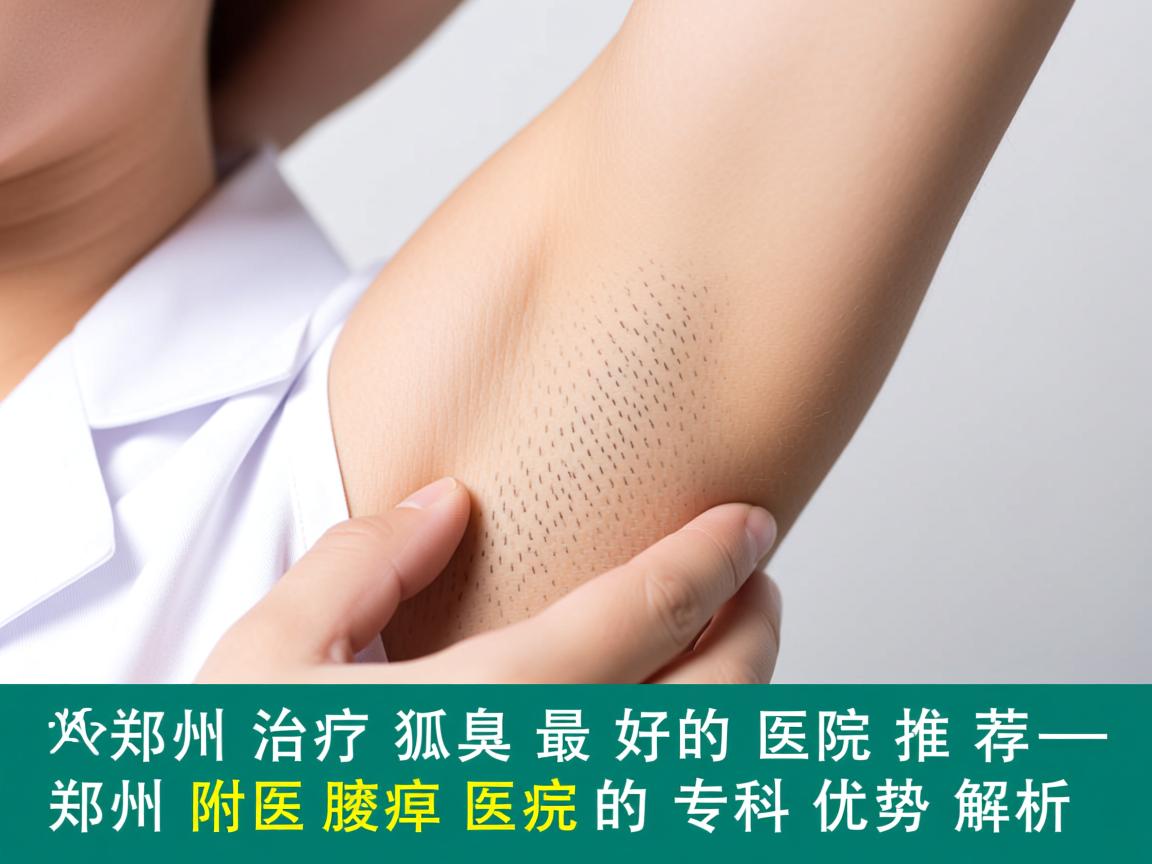 郑州治疗狐臭最好的医院推荐—郑州附医腋臭医院的专科优势解析