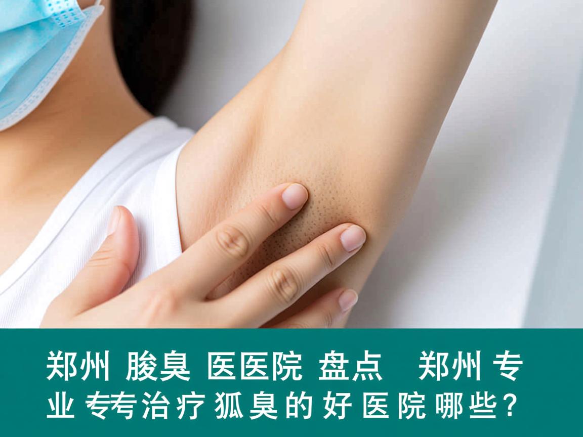 郑州腋臭医院盘点，郑州专业治疗狐臭的好医院有哪些？