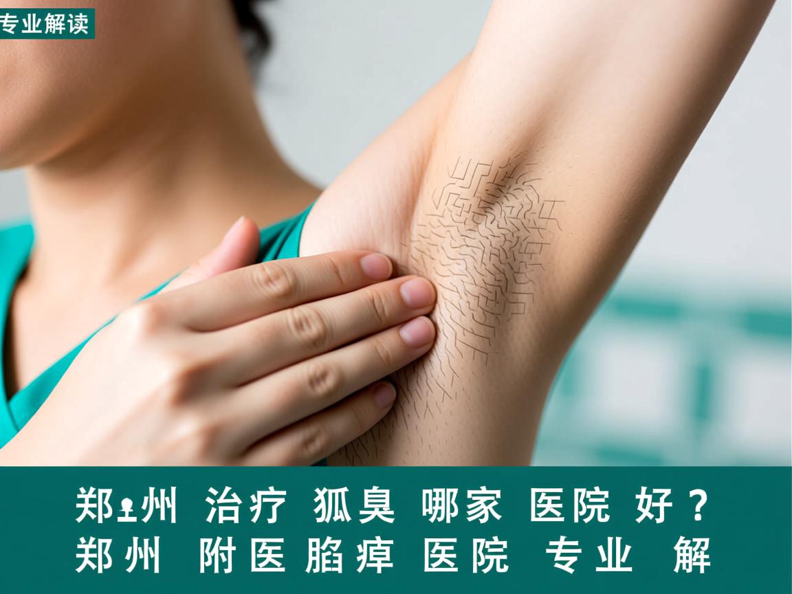 专业解读，郑州治疗狐臭哪家医院好？郑州附医腋臭医院专业解析
