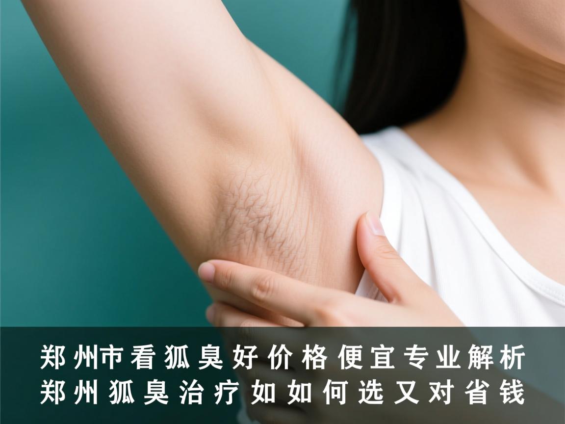 郑州看狐臭好价格便宜专业解析，郑州狐臭治疗如何选对又省钱