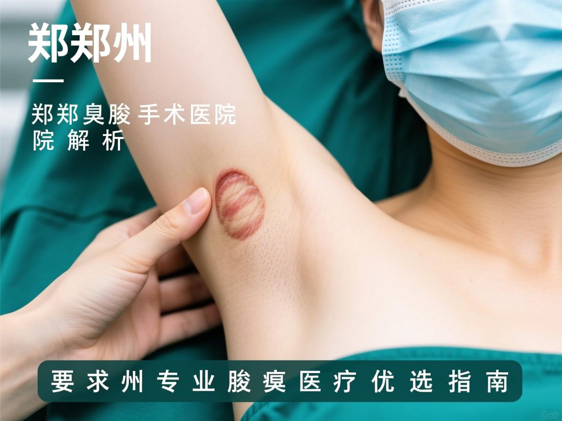 郑州腋臭手术医院解析，郑州专业腋臭医疗的优选指南