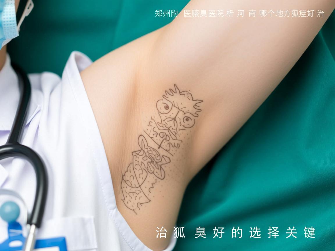 郑州附医腋臭医院解析，河南哪个地方治狐臭好，治狐臭好的选择关键