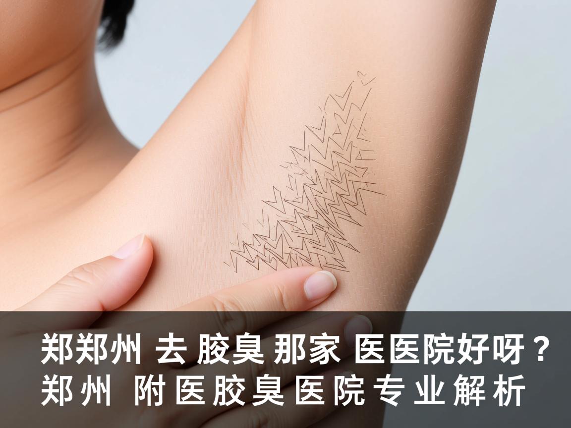 郑州去腋臭那家医院好呀？郑州附医腋臭医院专业解析