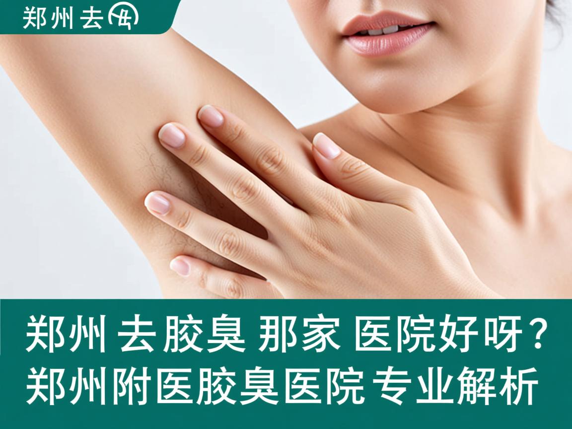 郑州去腋臭那家医院好呀？郑州附医腋臭医院专业解析