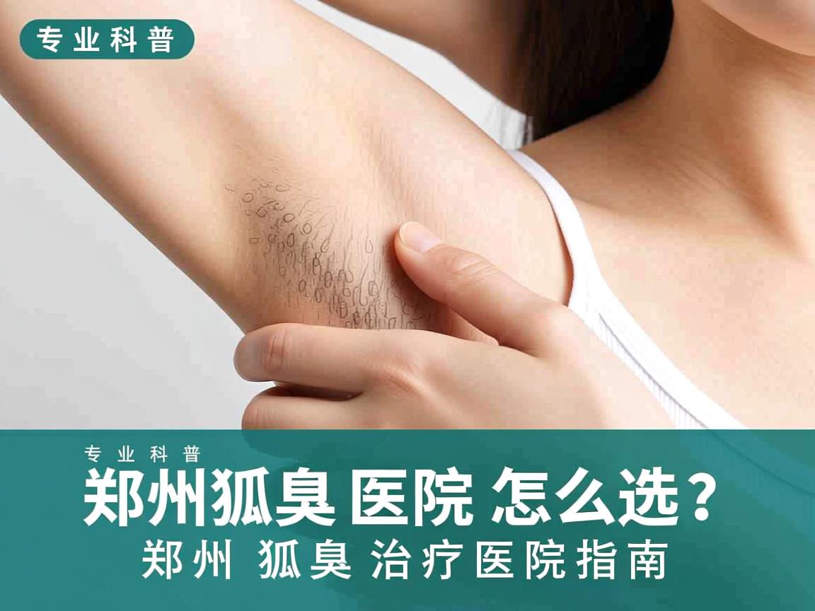专业科普郑州狐臭医院怎么选？郑州狐臭治疗医院指南