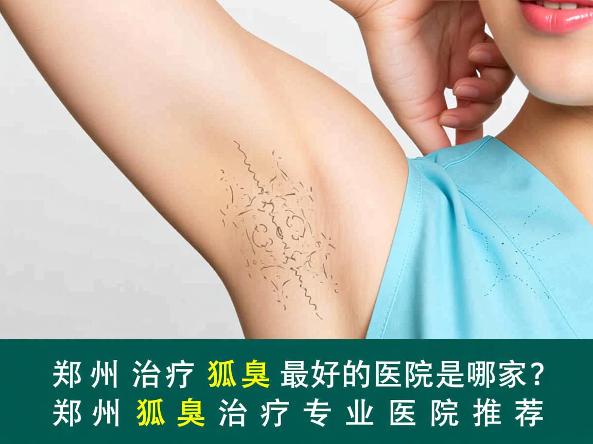 郑州治疗狐臭最好的医院是哪家？郑州狐臭治疗专业医院推荐