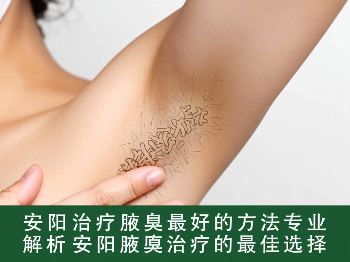 安阳治疗腋臭最好的方法，专业解析安阳腋臭治疗的最佳选择
