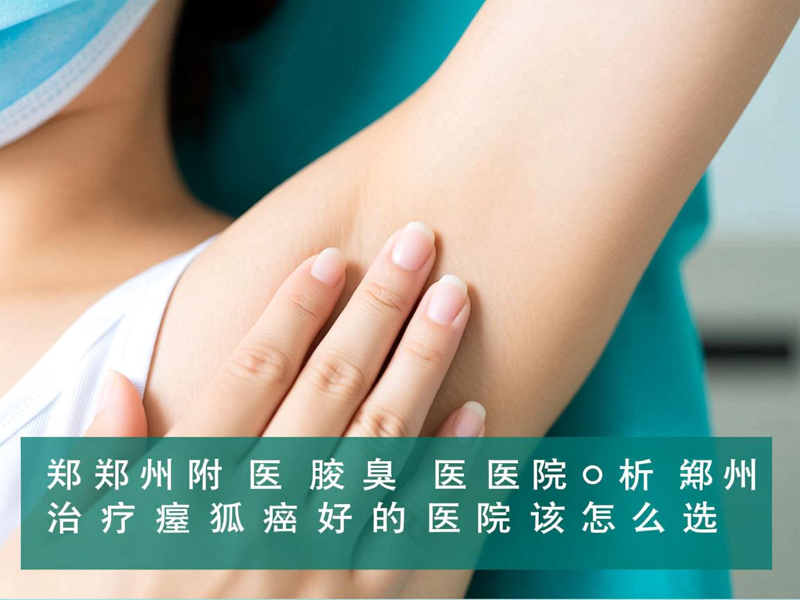 郑州附医腋臭医院解析，郑州治疗狐臭好的医院该怎么选