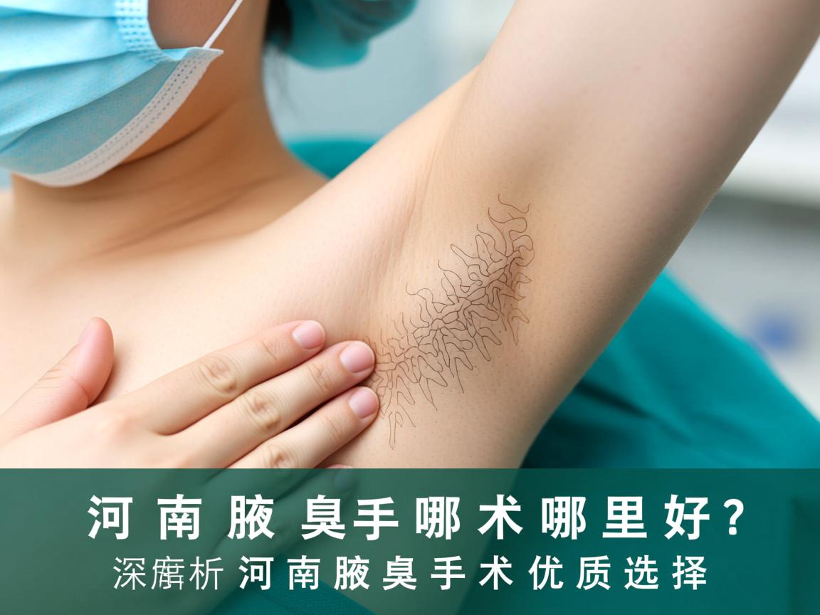 河南腋臭手术哪里好？深度解析河南腋臭手术优质选择