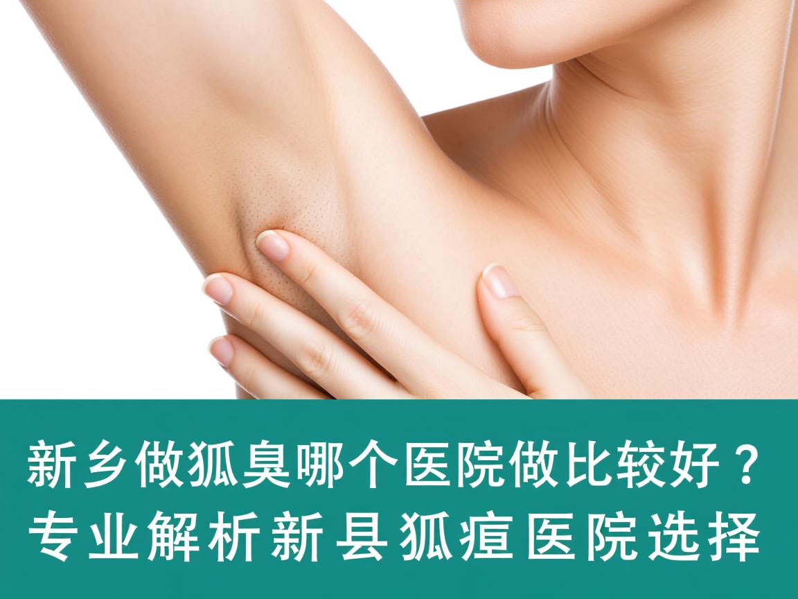 新乡做狐臭哪个医院做比较好？专业解析新乡狐臭医院选择