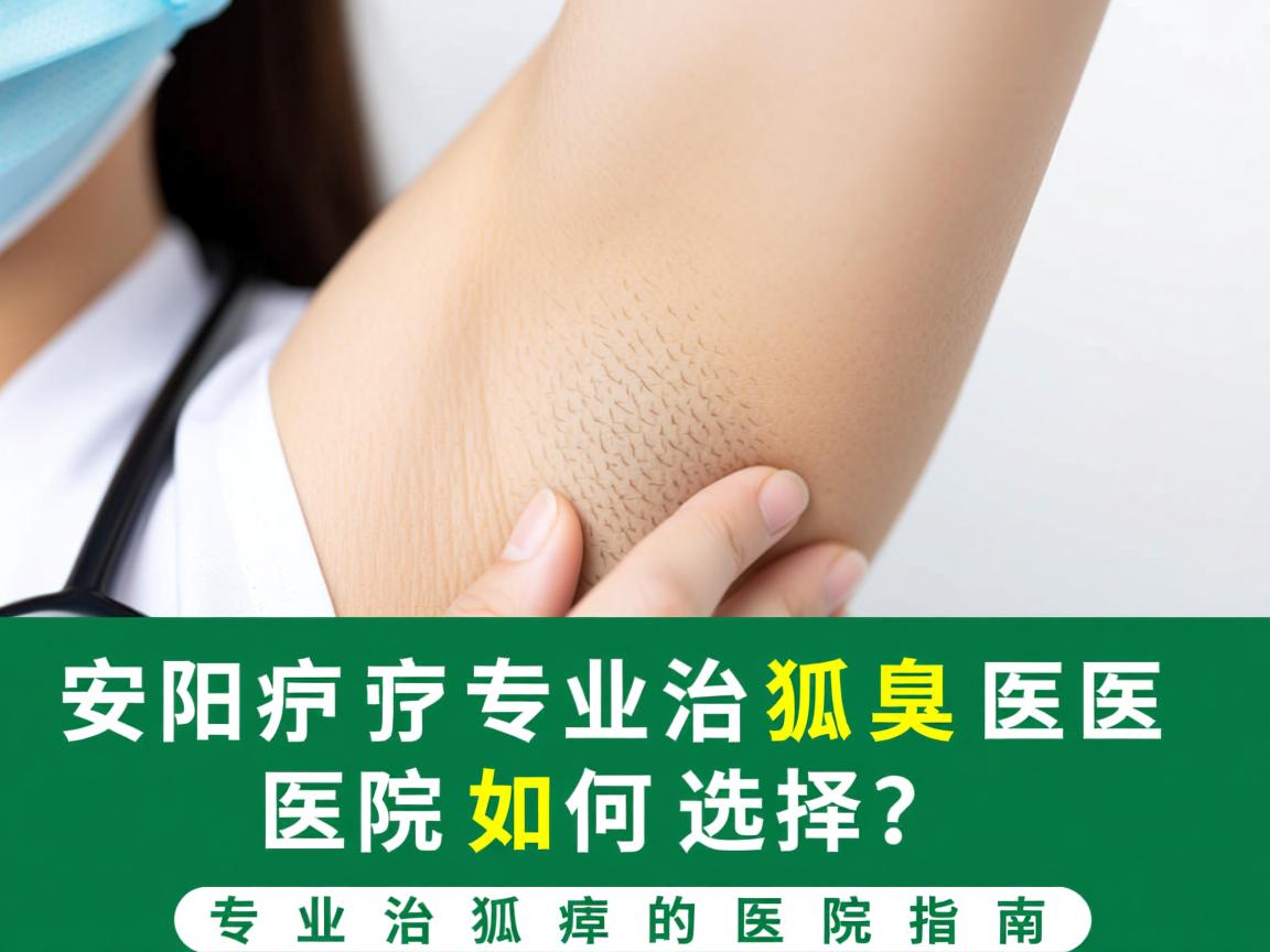 安阳专业治狐臭医院如何选择？专业治狐臭的医院指南