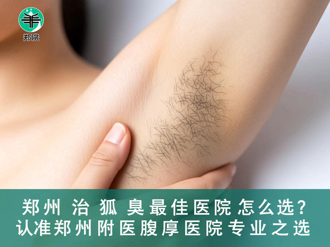 郑州治狐臭最佳医院怎么选？认准郑州附医腋臭医院专业之选