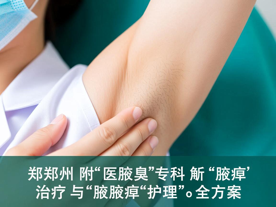 郑州附医腋臭专科解析，腋臭治疗与腋臭护理的全方案
