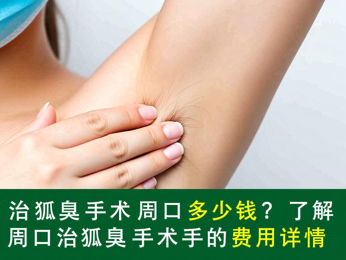 治狐臭手术周口多少钱？了解周口治狐臭手术的费用详情