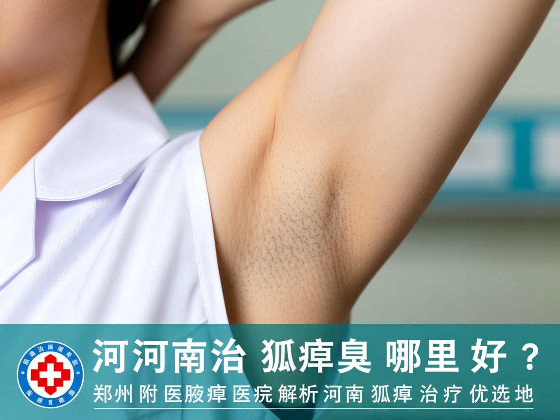 河南治狐臭哪里好？郑州附医腋臭医院解析河南狐臭治疗优选地