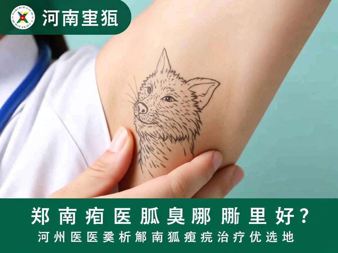 河南治狐臭哪里好？郑州附医腋臭医院解析河南狐臭治疗优选地