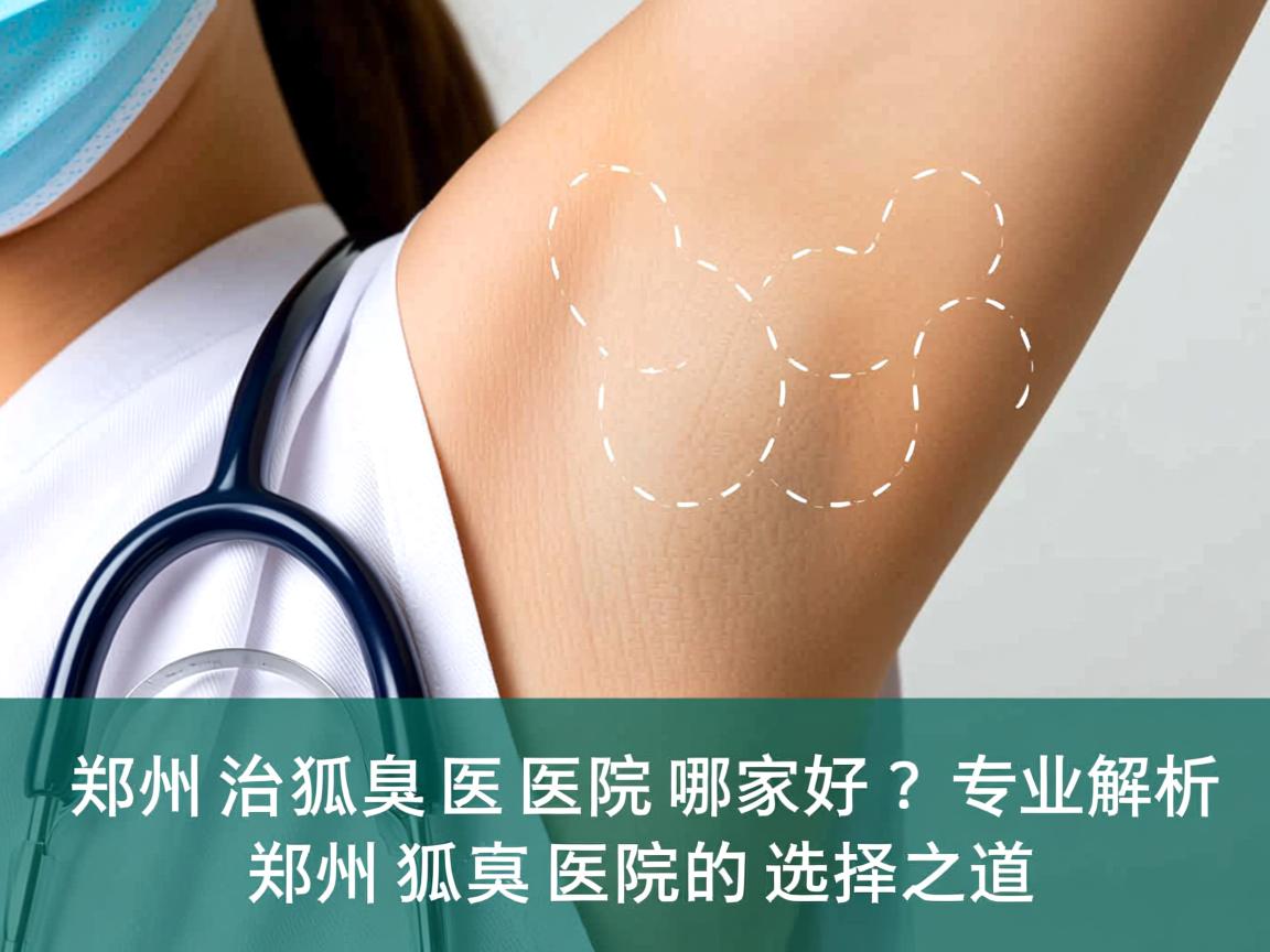 郑州治狐臭医院哪家好？专业解析郑州狐臭医院的选择之道