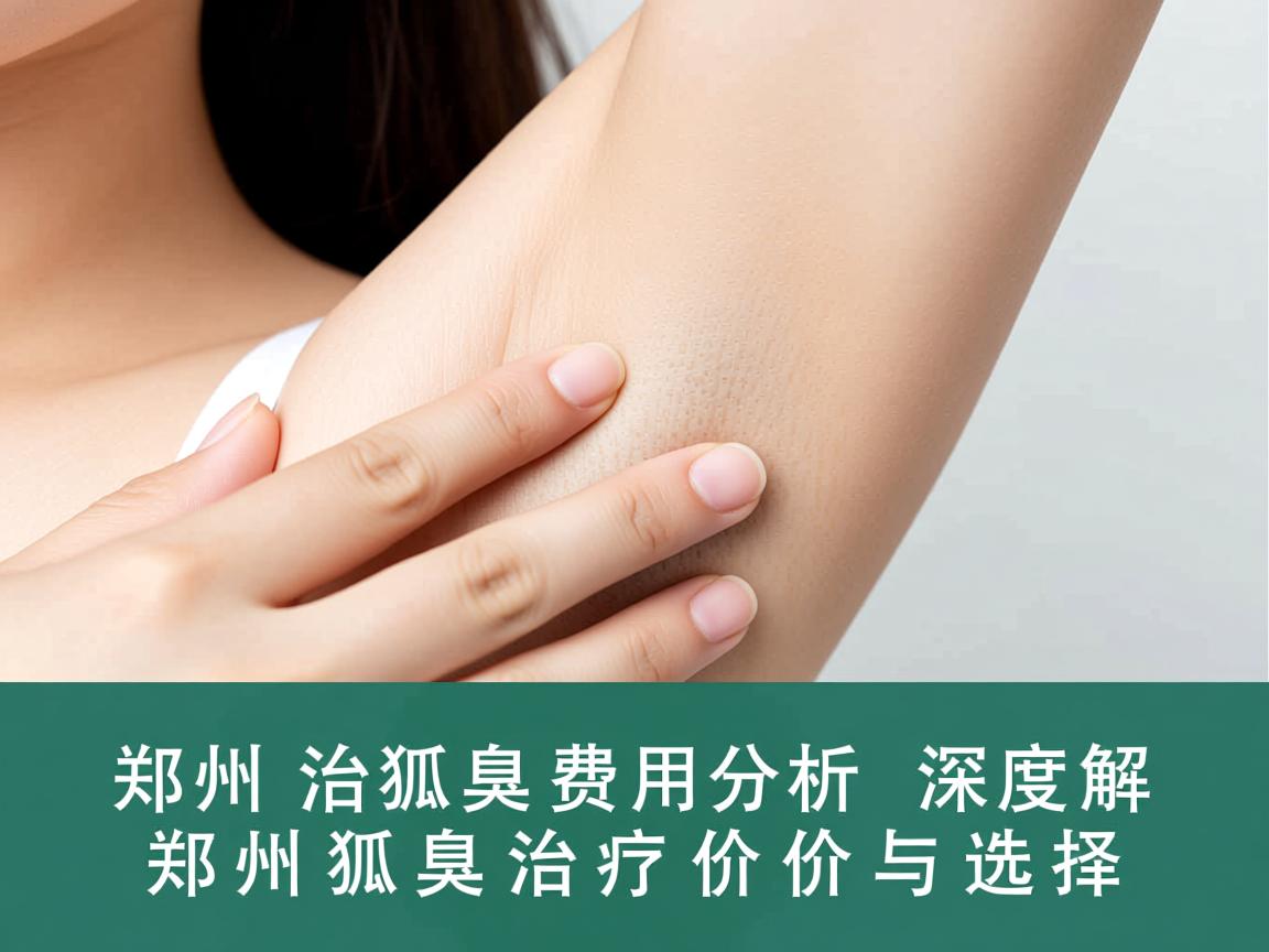 郑州治狐臭费用分析，深度解读郑州狐臭治疗价格与选择
