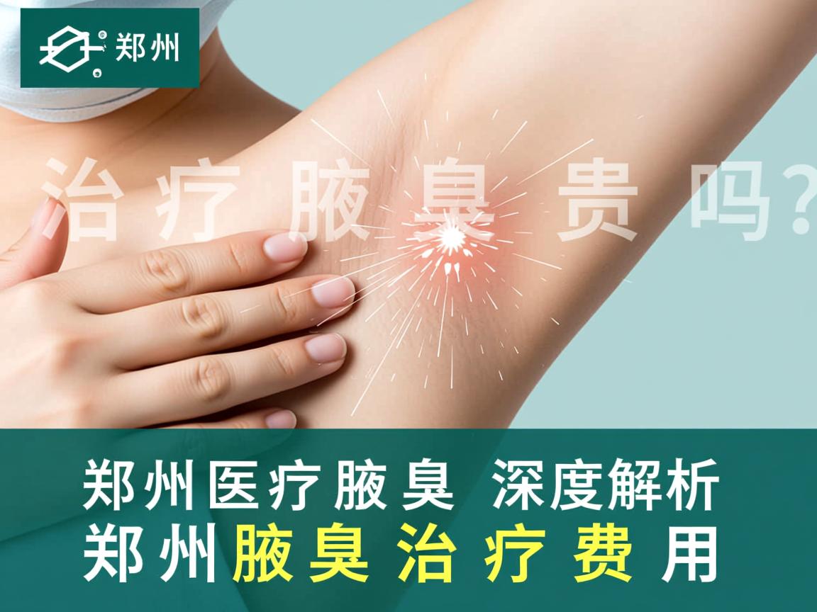 郑州治疗腋臭贵吗？深度解析郑州腋臭治疗费用