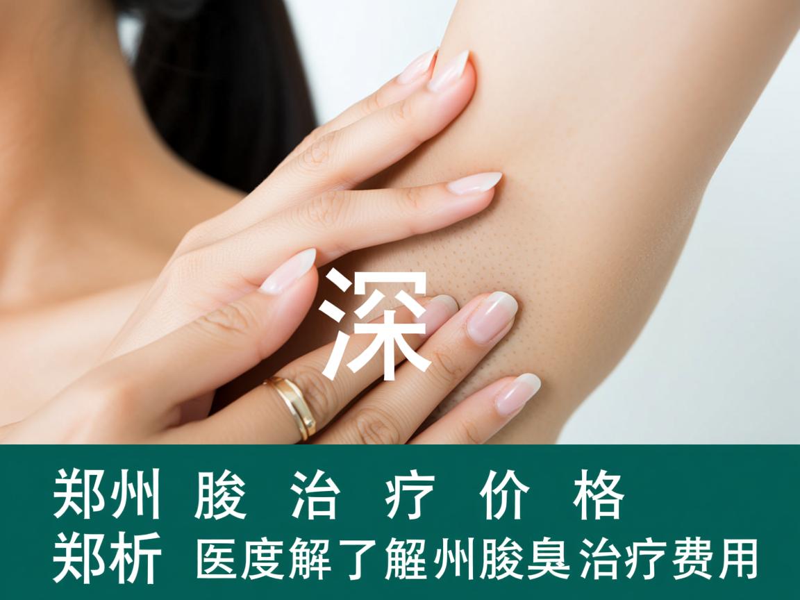 郑州腋臭治疗价格解析，深度了解郑州腋臭治疗费用