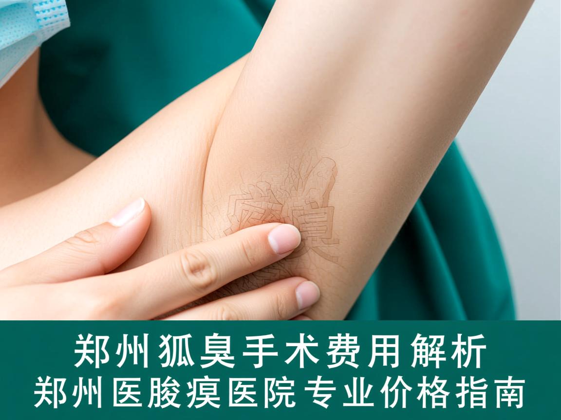 郑州狐臭手术费用解析，郑州附医腋臭医院专业价格指南
