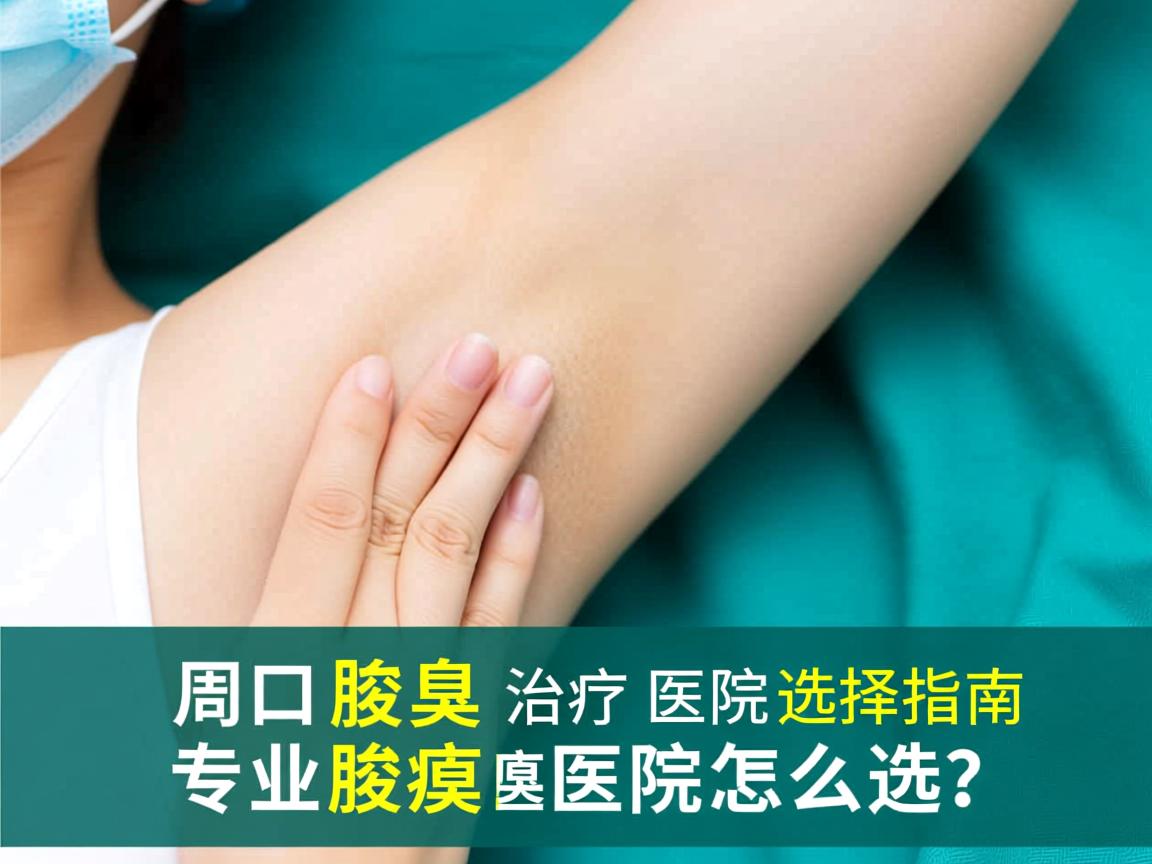 周口腋臭治疗医院选择指南,专业腋臭医院怎么选? 周口腋臭治疗医院选择指南,专业腋臭医院怎么选?