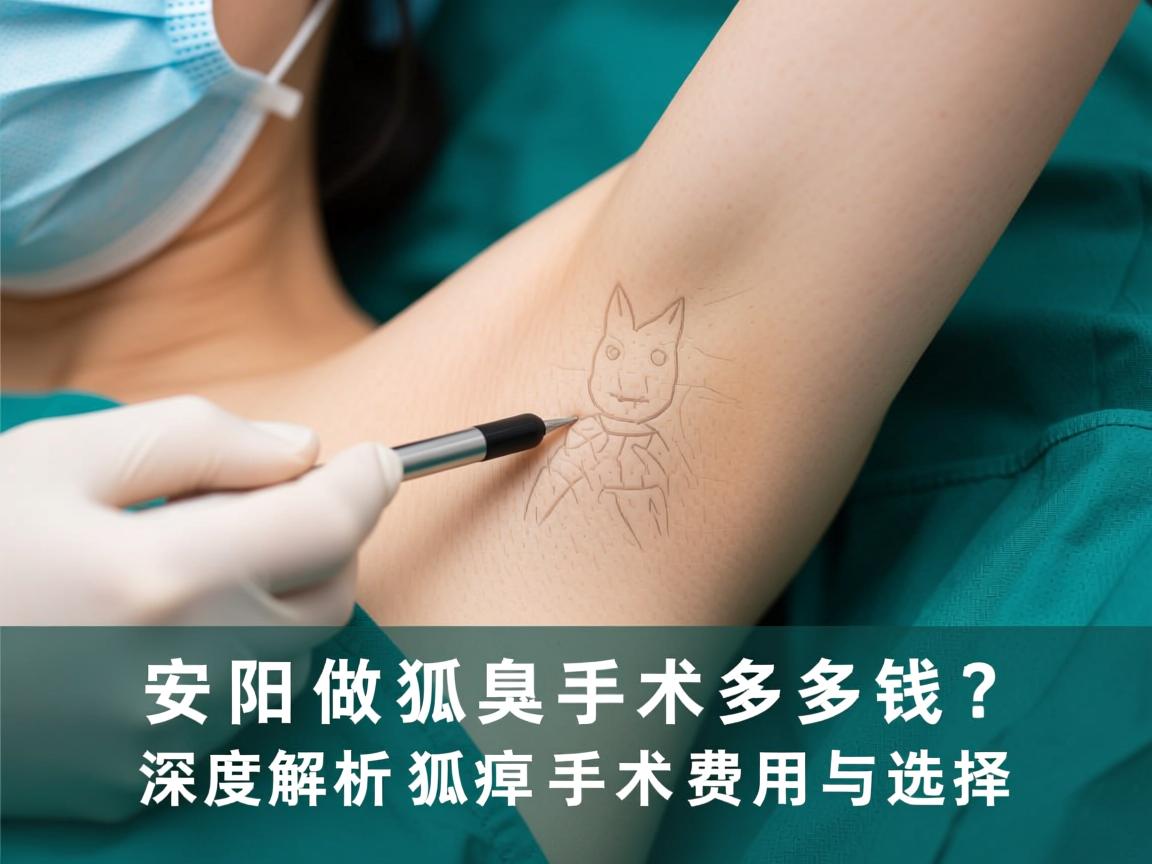 安阳做狐臭手术多少钱？深度解析狐臭手术费用与选择