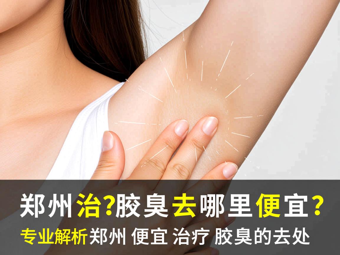 郑州治疗腋臭去哪里便宜？专业解析郑州便宜治疗腋臭的去处