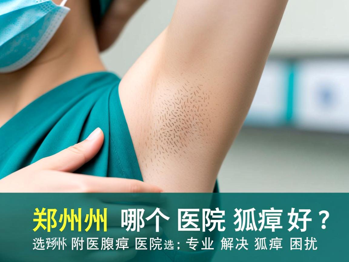 郑州哪个医院狐臭好？选择郑州附医腋臭医院，专业解决狐臭困扰