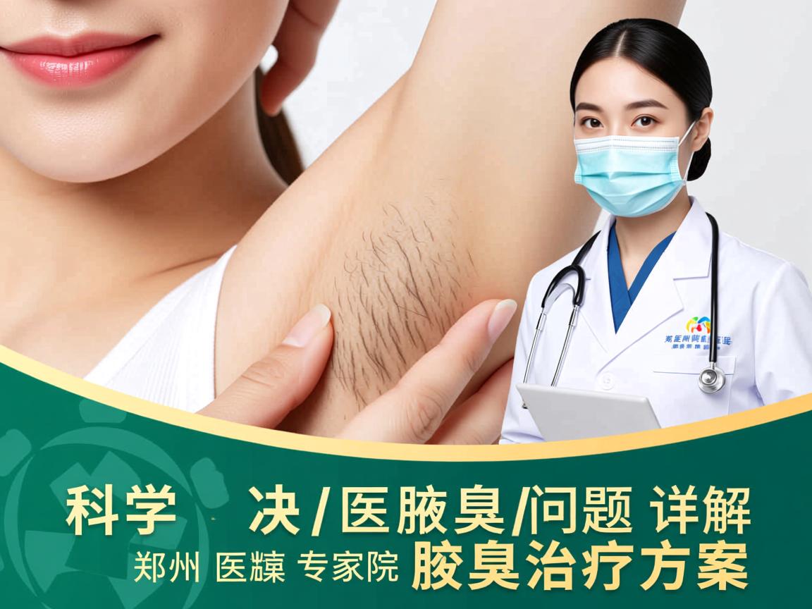 科学解决腋臭问题，郑州附医腋臭医院专家详解腋臭治疗方案