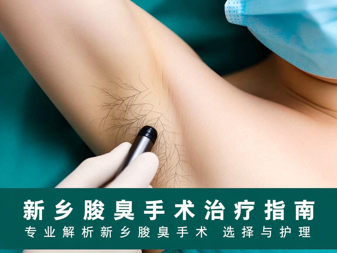 新乡腋臭手术治疗指南，专业解析新乡腋臭手术的选择与护理