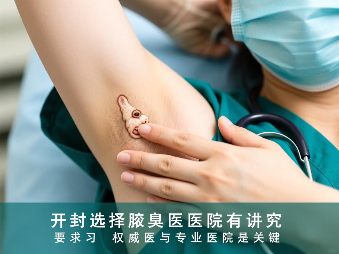开封选择腋臭医院有讲究，权威医生与专业医院是关键