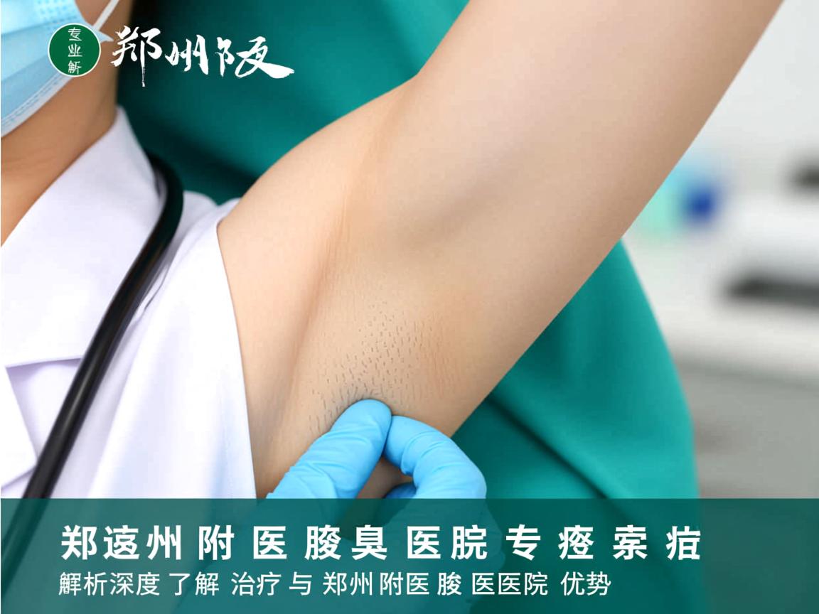 郑州附医腋臭医院专业解析，深度了解腋臭治疗与郑州附医腋臭医院优势