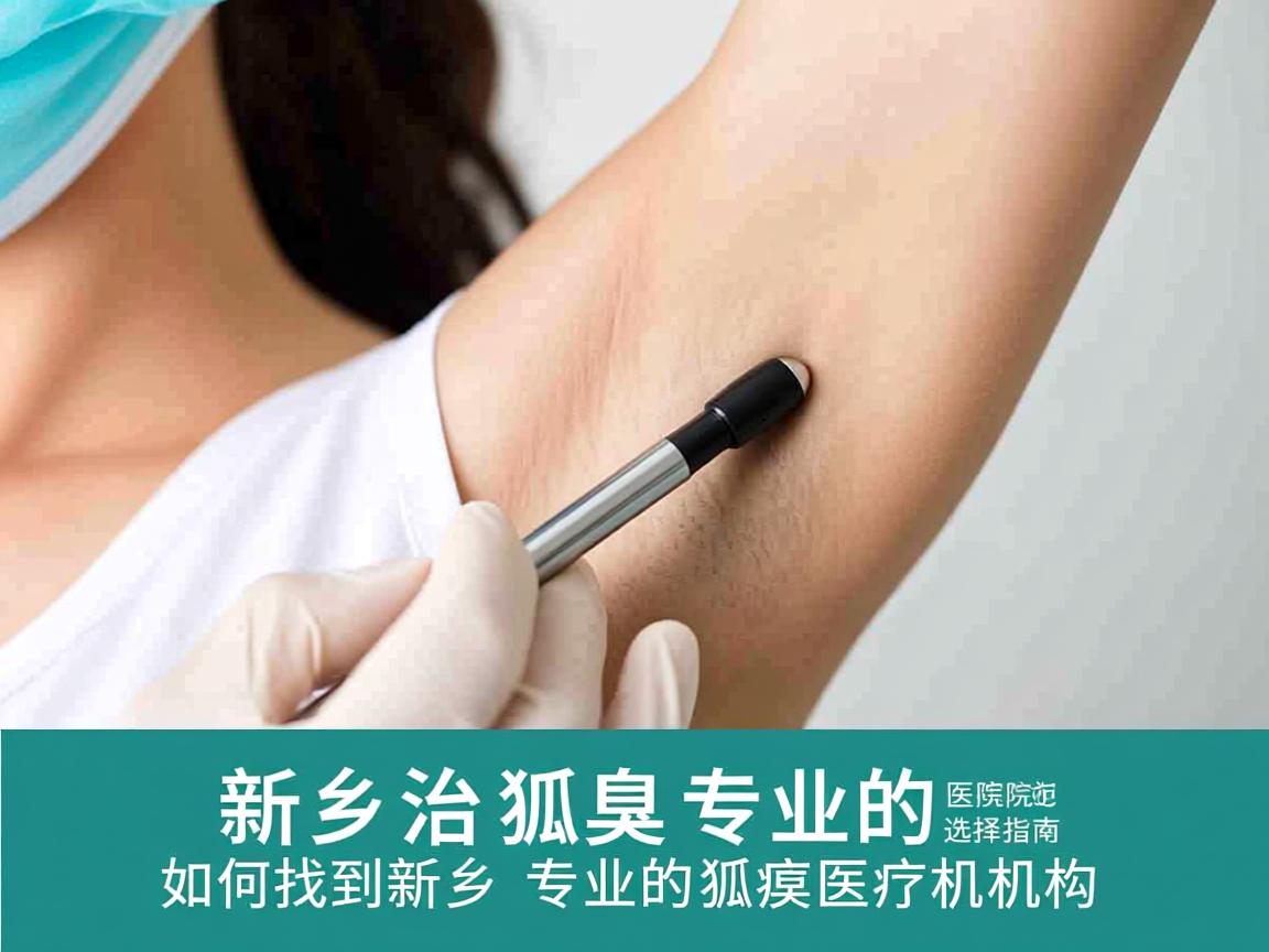 新乡治狐臭专业的医院选择指南，如何找到新乡专业的狐臭医疗机构