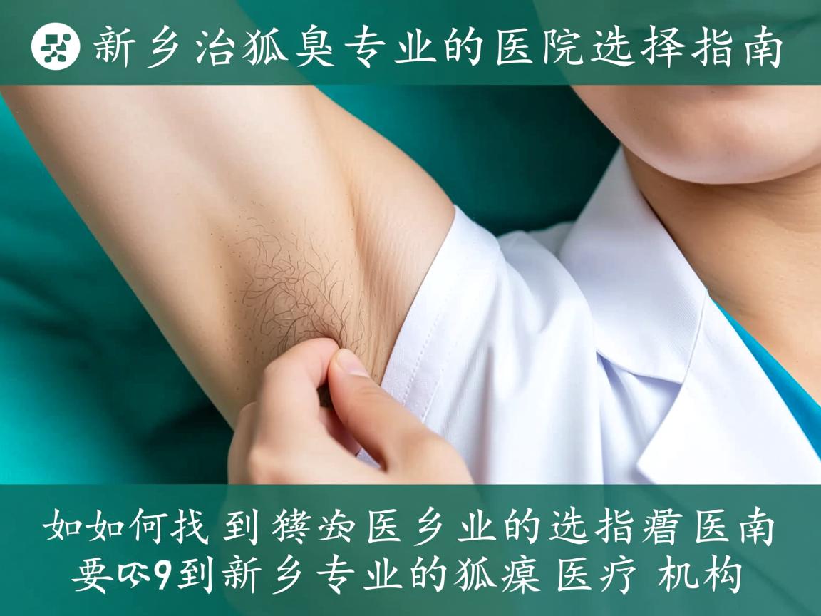 新乡治狐臭专业的医院选择指南，如何找到新乡专业的狐臭医疗机构