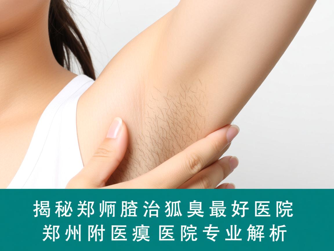 揭秘郑州治狐臭最好医院，郑州附医腋臭医院专业解析