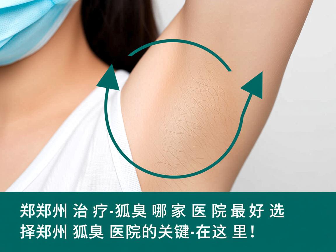 深度解析郑州治疗狐臭哪家医院最好，选择郑州狐臭医院的关键在这里！
