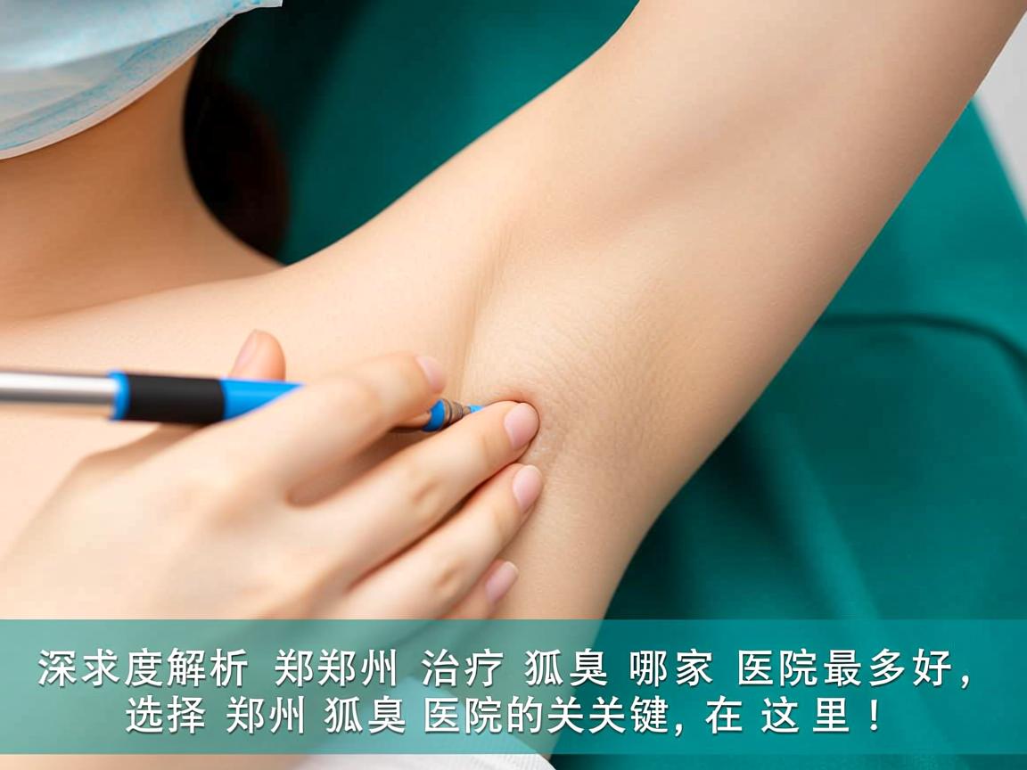 深度解析郑州治疗狐臭哪家医院最好，选择郑州狐臭医院的关键在这里！