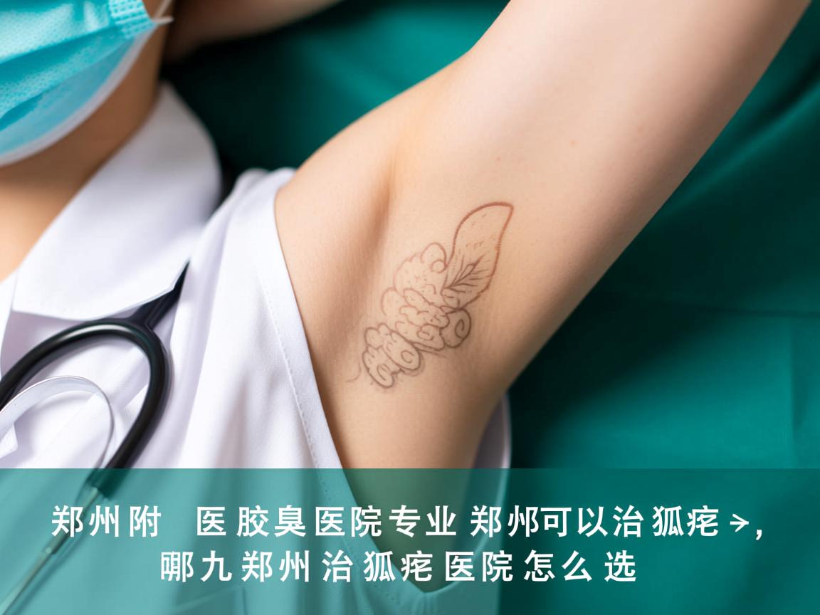 郑州附医腋臭医院专业解析，郑州哪个医院可以治狐臭，郑州治狐臭医院怎么选