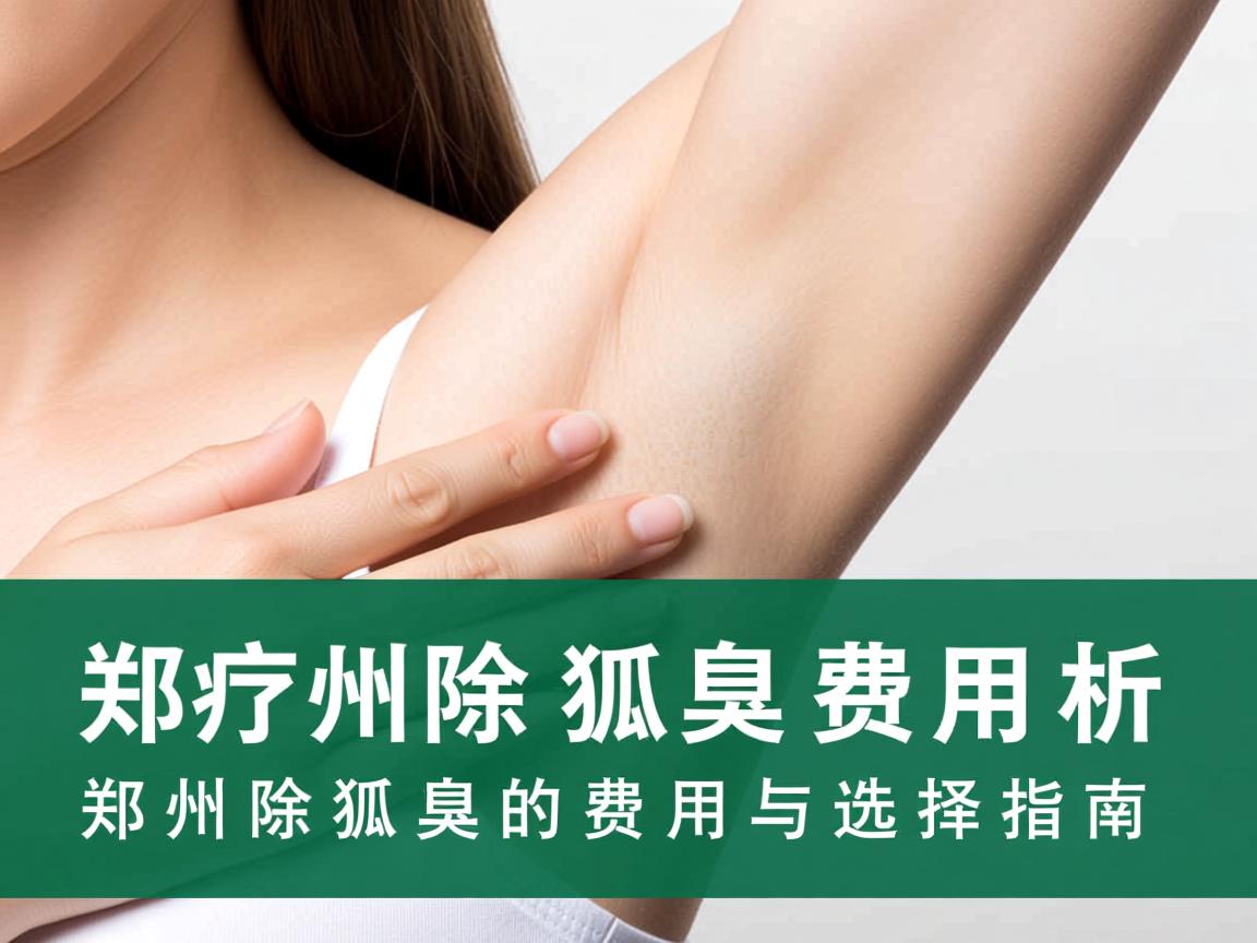 郑州除狐臭费用解析，郑州除狐臭的费用与选择指南