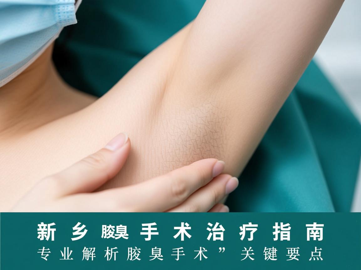 新乡腋臭手术治疗指南，专业解析腋臭手术的关键要点