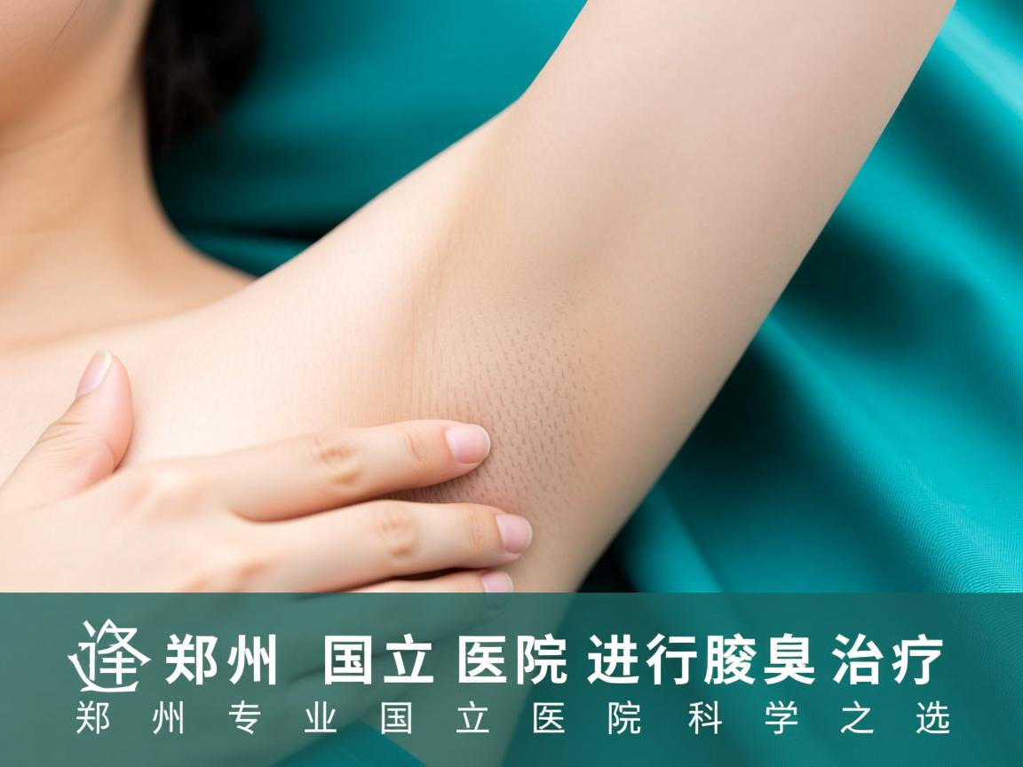 选择郑州国立医院进行腋臭治疗，郑州专业国立医院的科学之选