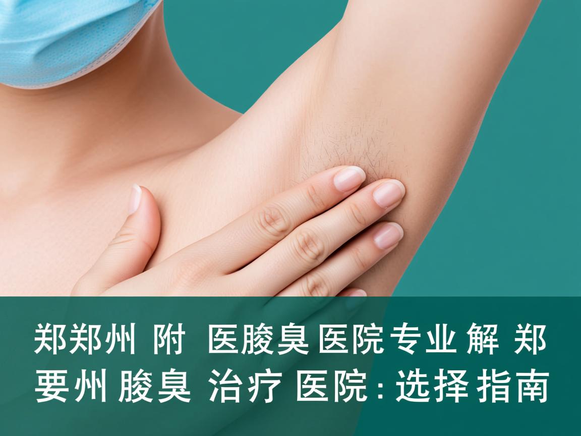 郑州附医腋臭医院专业解析，郑州腋臭治疗医院的选择指南