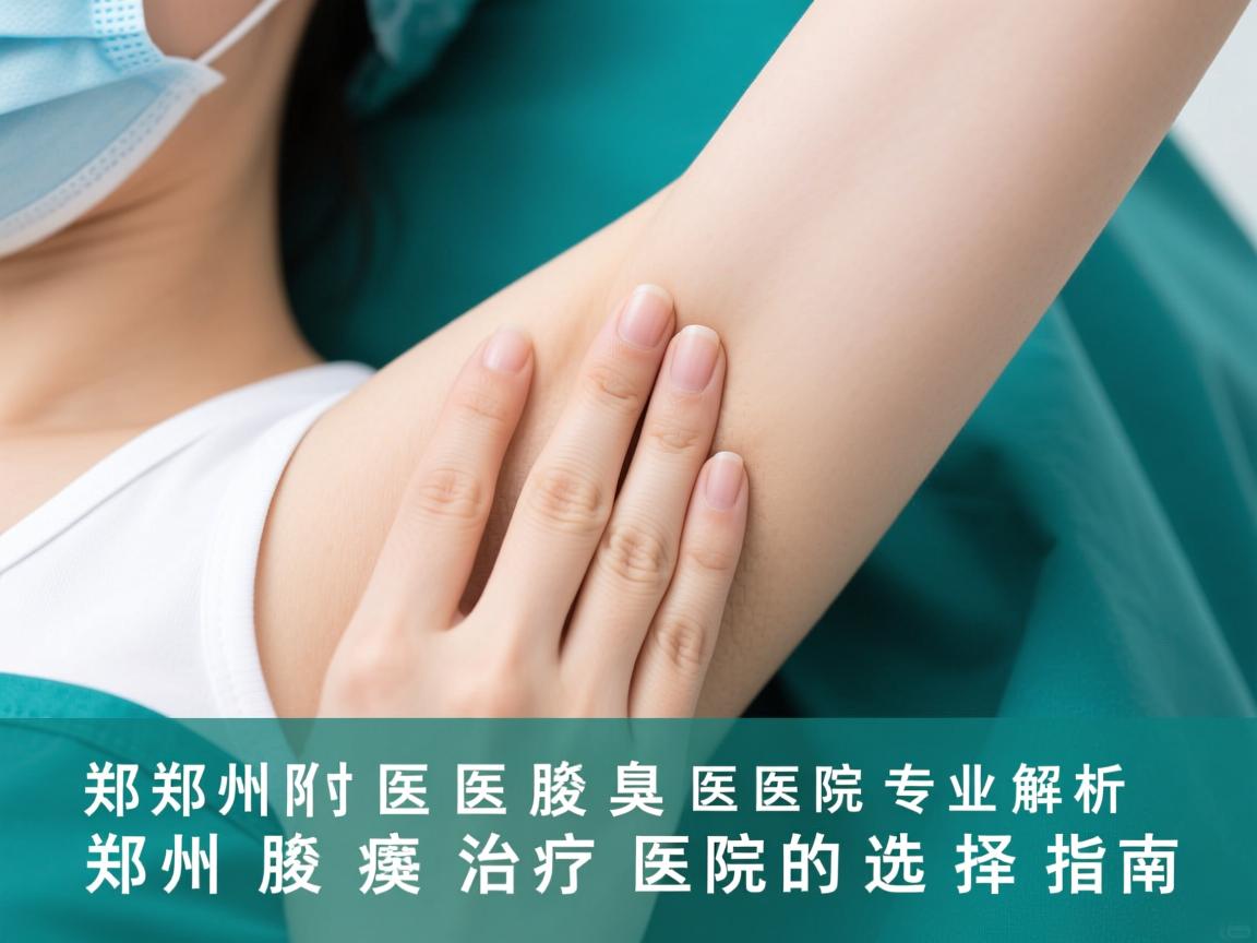 郑州附医腋臭医院专业解析，郑州腋臭治疗医院的选择指南