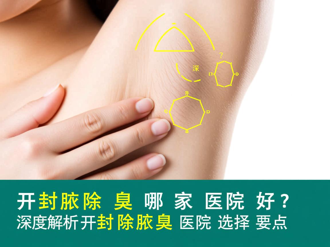 开封除腋臭哪家医院好？深度解析开封除腋臭医院选择要点