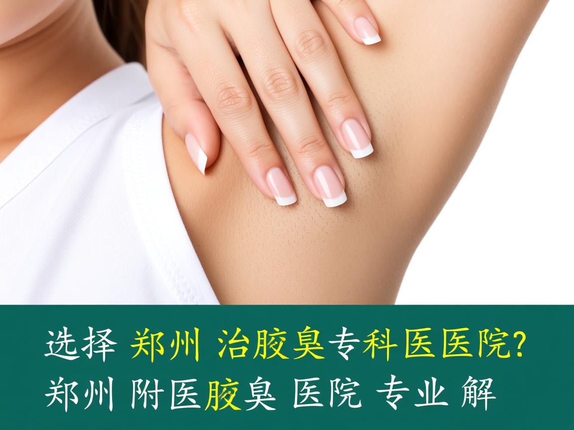 选择郑州治腋臭专科医院？郑州附医腋臭医院专业解析